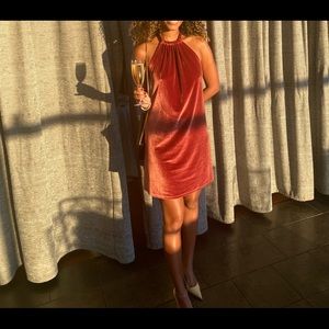 Bishop & Young Halter Dress size M, adjustable fits well on small (my size)